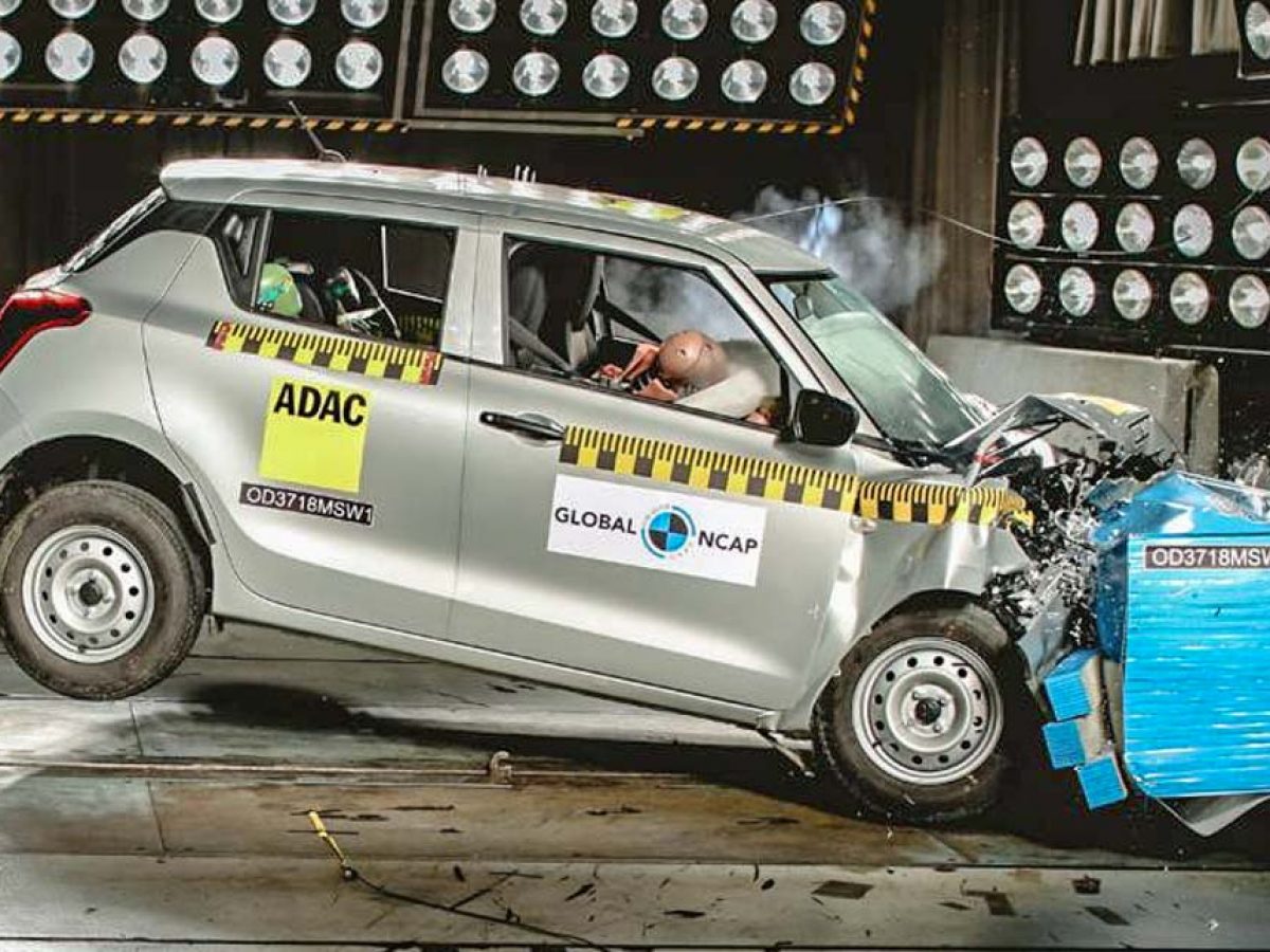 Global NCAP crash test score of Maruti Suzuki Cars